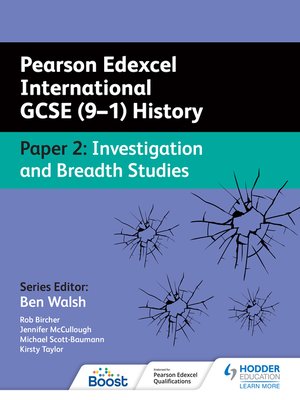cover image of Pearson Edexcel International GCSE (9&#8211;1) History